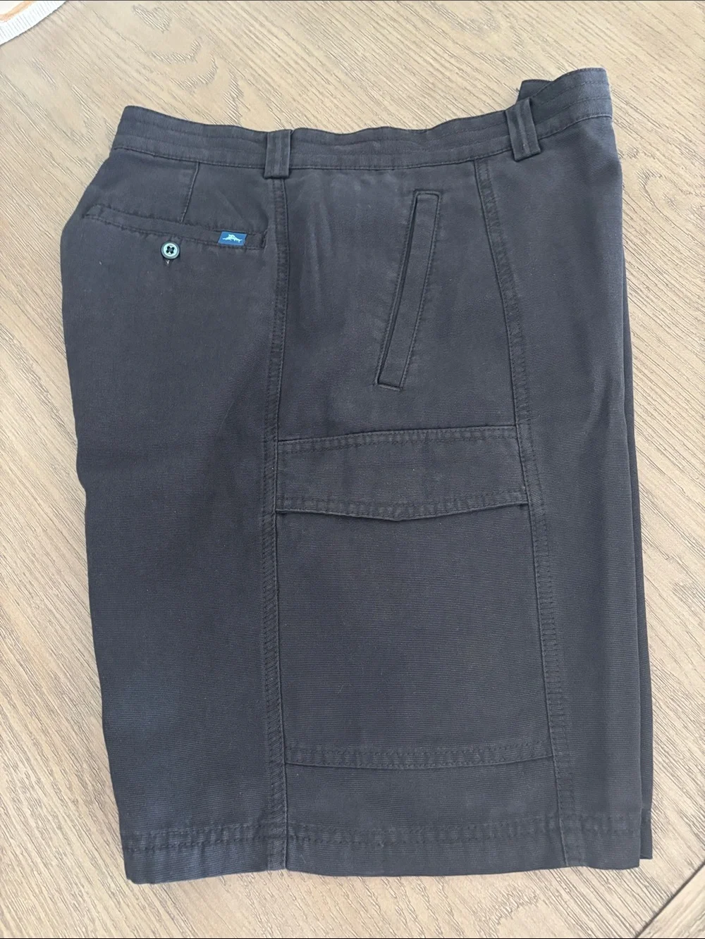 Tommy Bahama Black Cargo Shorts